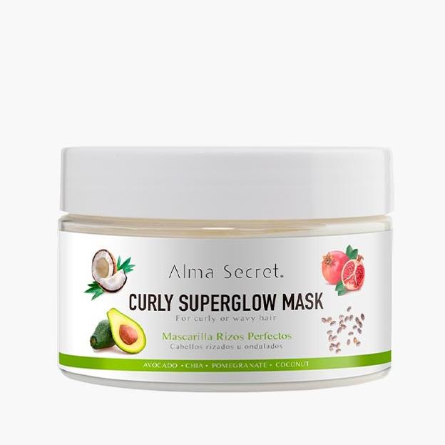 Curly Superglow Mask de Alma Secret.