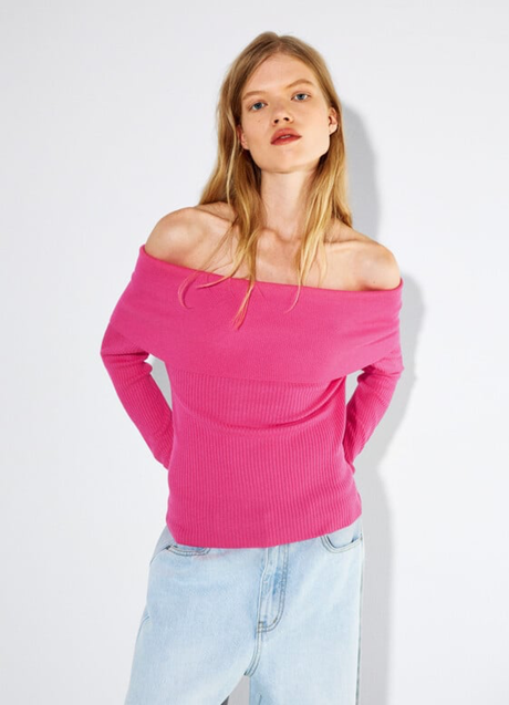 Jersey rosa de Parfois (27,99 euros)