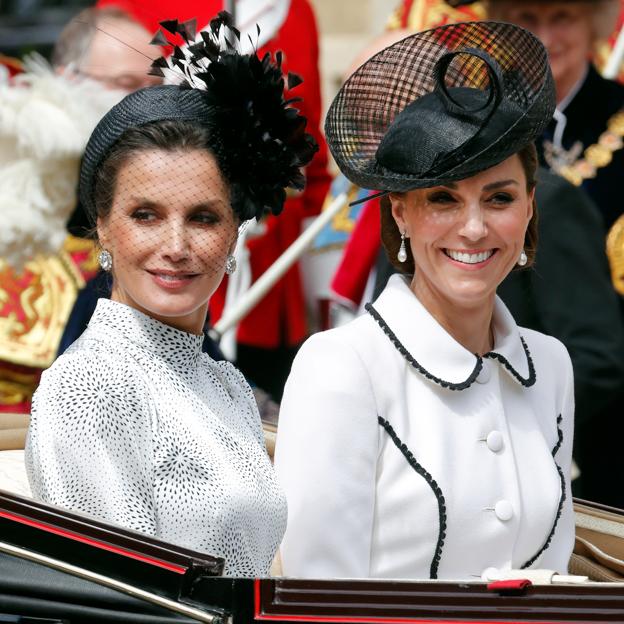 El vestido con el que la historia recordará a Kate Middleton, Letizia y Máxima: los looks más impactantes de las reinas europeas