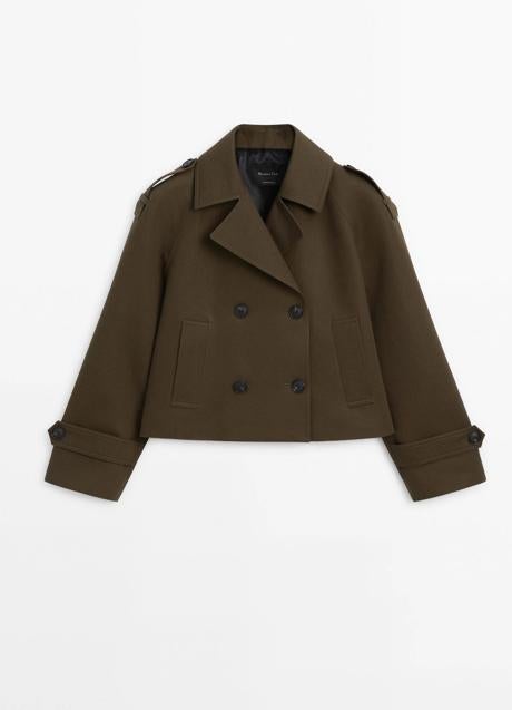 Chaqueta corta de Massimo Dutti (149 euros)