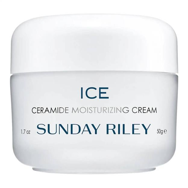 ICE Ceramide Moisturizing Cream de Sunday Riley. Precio: 62,99 euros