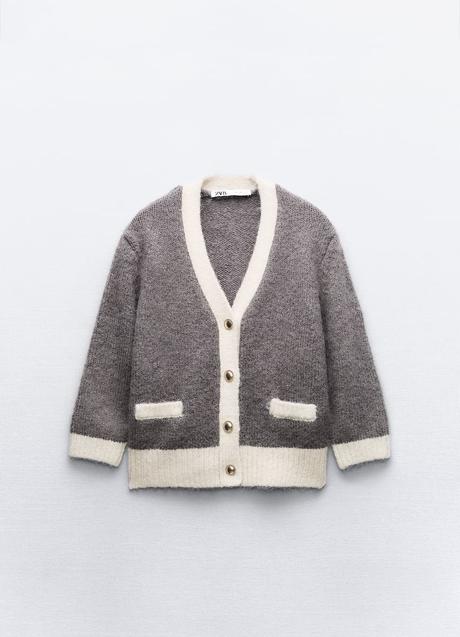 Chaqueta de punto de Zara (35,95 euros)