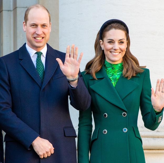 El principe Guillermo y Kate Middleton.