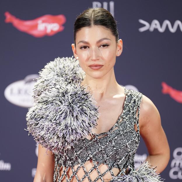 Úrsula Corberó en la alfombra roja de los Premios Feroz 2024. /