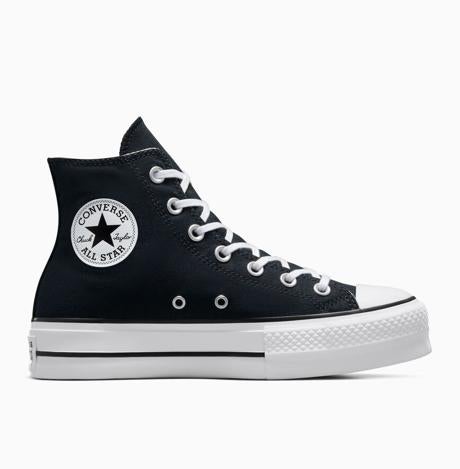 Zapatillas con plataforma de Converse (90 euros)