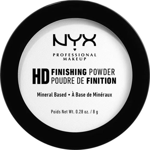 Polvos Traslúcidos High Definition Finishing Powder De Nyx Professional Makeup.