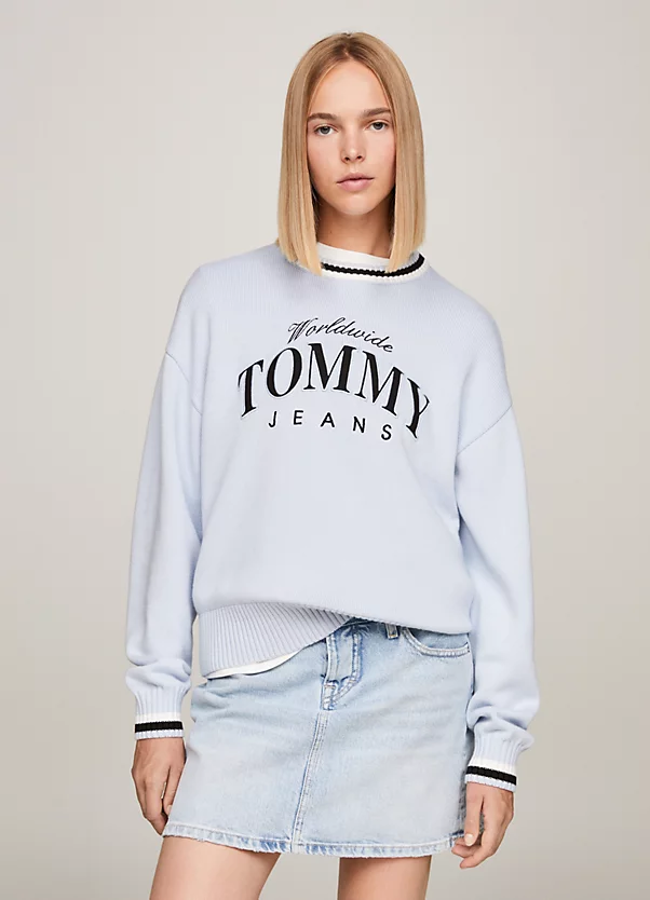 Sudadera varsity de Tommy Jeans