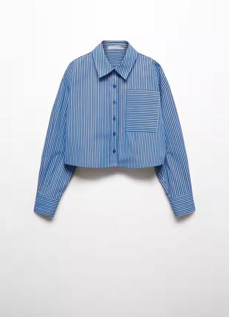 Camisa de rayas de Mango (25,99 euros)