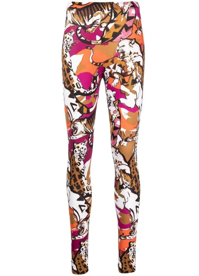 Leggings de gatos de Roberto Cavalli, 125 euros..