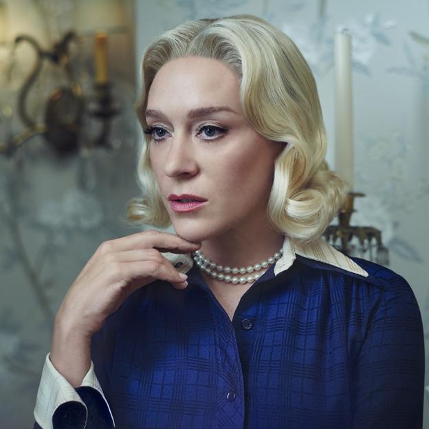 Chloë Sevigny como C.Z. Guest en una imagen de Feud: Capote & the Swans. 