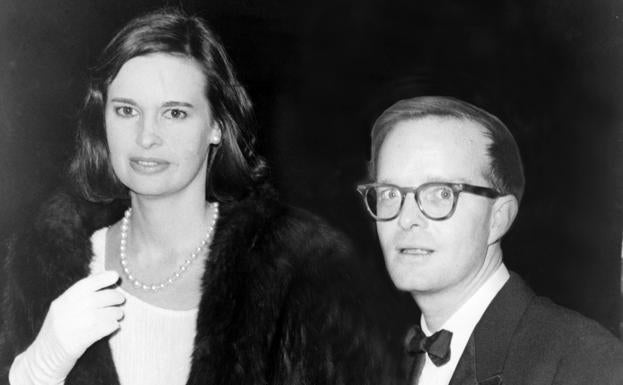 Gloria Vanderbilt y Truman Capote.