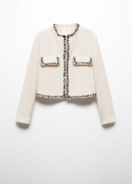 Chaqueta corta de Mango (59,99 euros)