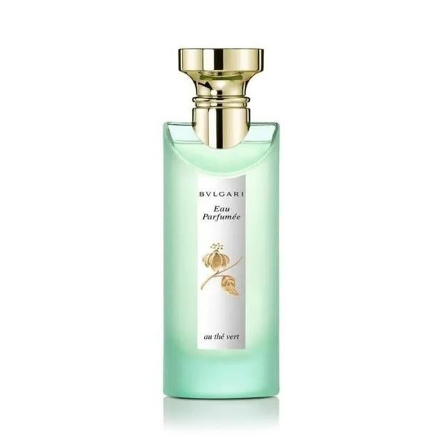 Eau Parfumée Au Thé Vert de Bvlgari.