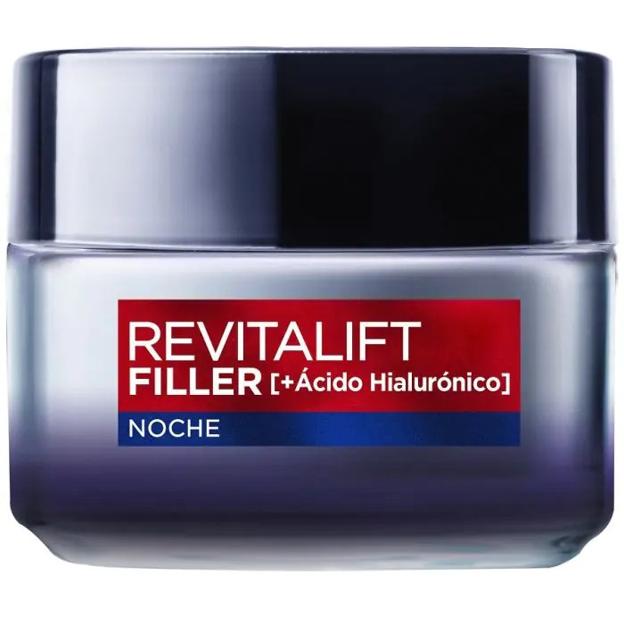 Revitalift Filler Crema de Noche Antiarrugas de L'Oréal París.