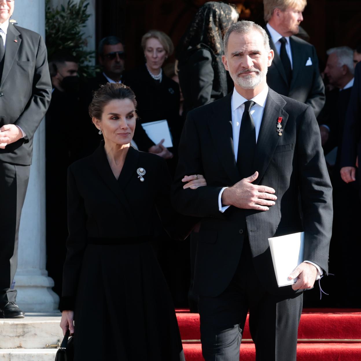 Felipe y Letizia volverán a rendir tributo a Constantino de Grecia. /GTRES