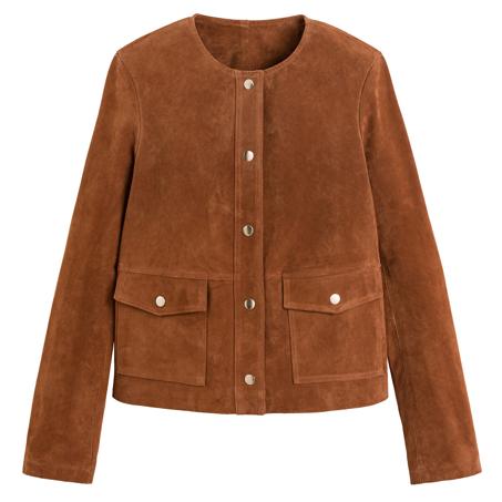 Chaqueta de piel de La Redoute (119 euros)