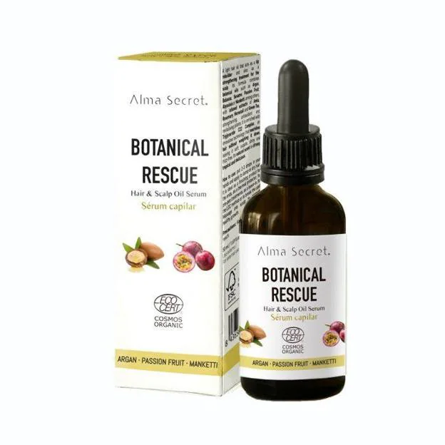 Botanical Rescue Hair & Scalp Oil Serum de Alma Secret. Precio: 24,70 euros