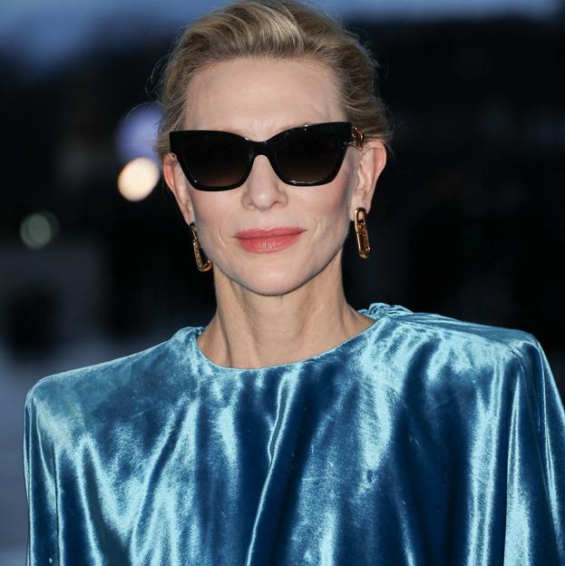 Cate Blanchett en París.