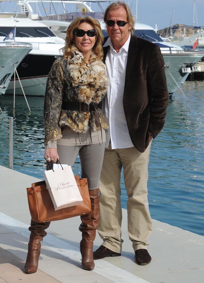 Norma Duval y Matthias Kühn en Mallorca. (GTRES)