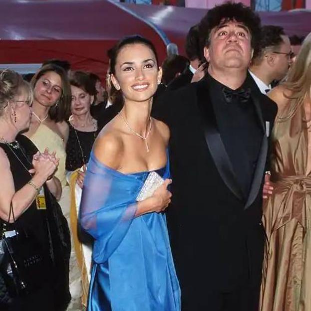 Penélope Cruz y Pedro Almodóvar, Oscars 2000