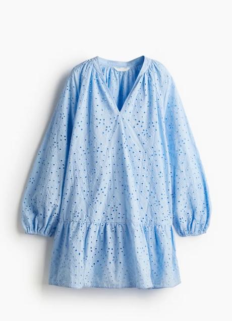 Vestido azul de H&M (29,99 euros)