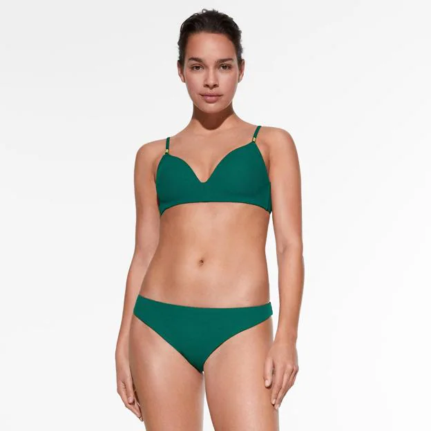 Sapphire green bikini