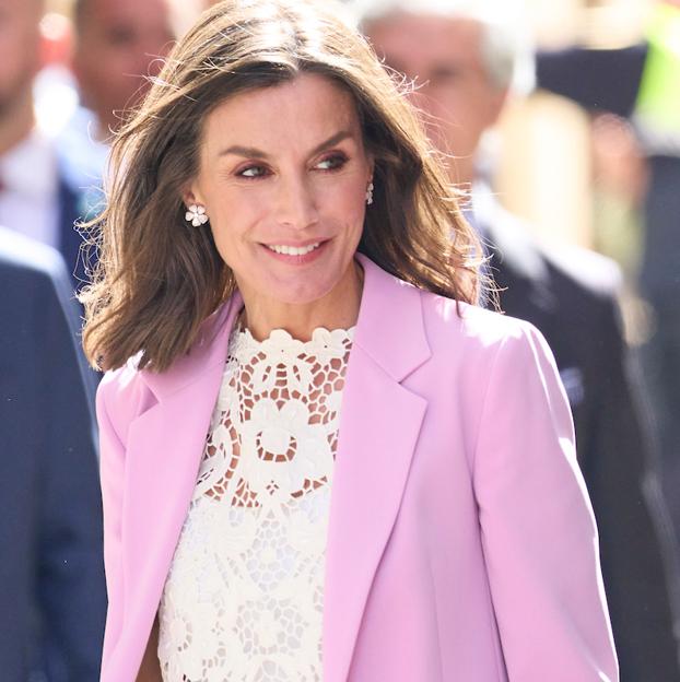 Letizia, en los Premios Nacionales de Investigación 2023. 