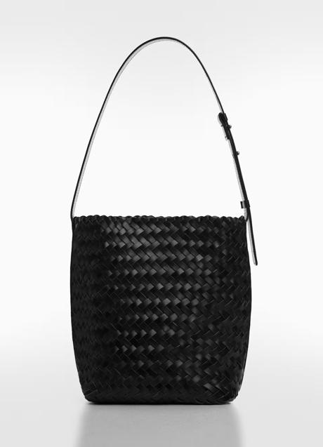 Bolso trenzado de Mango (99,99 euros)