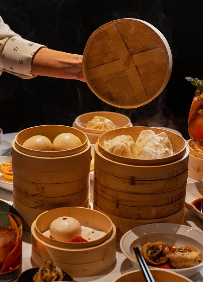 El carrito de dim sums del Yum Cha de Lelong Asian Club. / DR