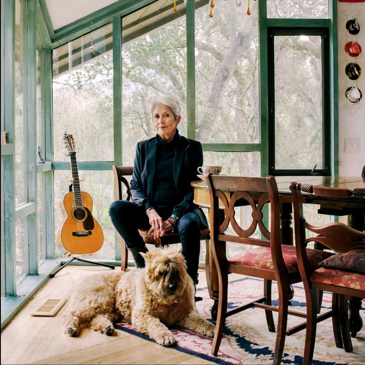 La cantautora y activista Joan Baez./Justin Kaneps