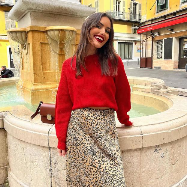 Faldas de leopardo para llevar la tendencia animal print y derrochar estilo