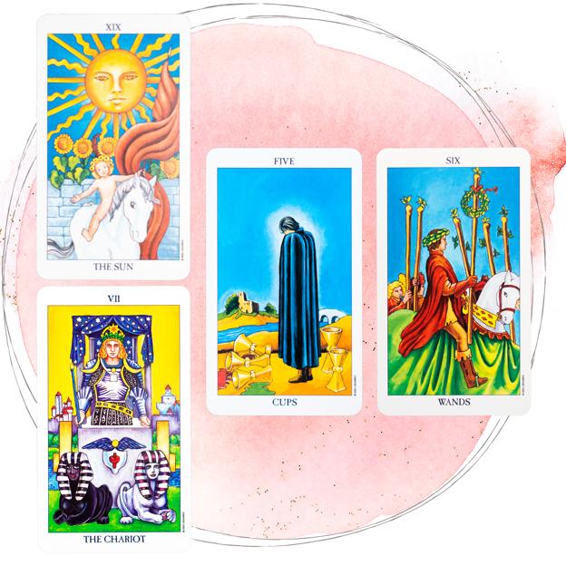 Cartas del Tarot de la semana.