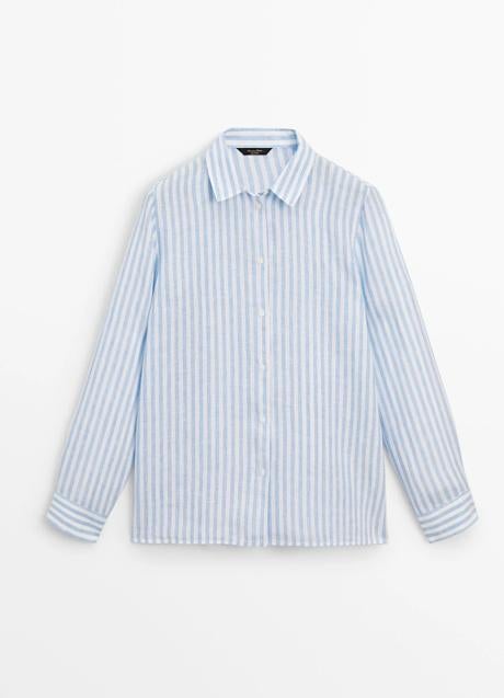 Camisa de rayas de Massimo Dutti (39,99 euros)