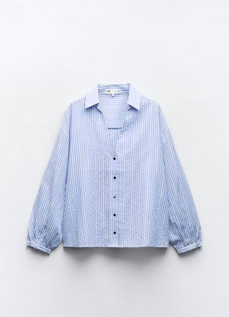 Camisa de rayas de Zara (25,99 euros)