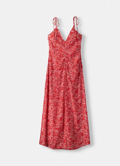 Vestido rojo de Berskha (25,99 euros)