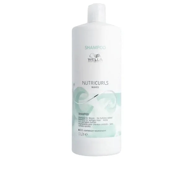 Wella Professionals Nutricurls shampoo waves.