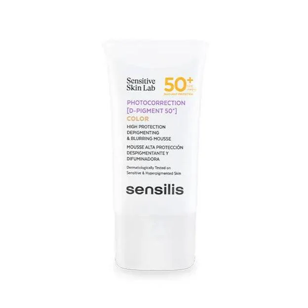 Photocorrection [D-Pigment 50+] de Sensilis. Precio: 21,99 euros