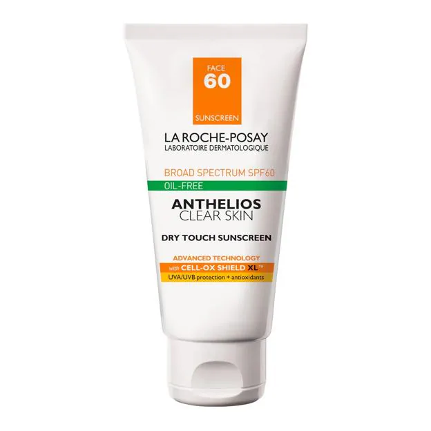 La Roche-Posay Anthelios Clear Skin Dry Touch Sunscreen SPF 60.