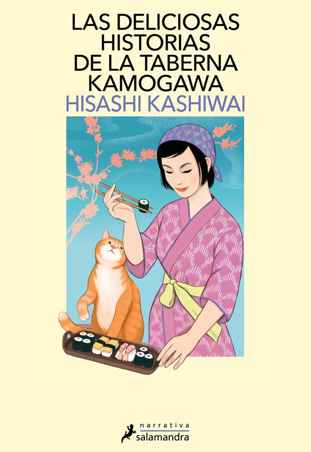 Portada de Las deliciosas historias de la taberna Kamogawa. / Salamandra