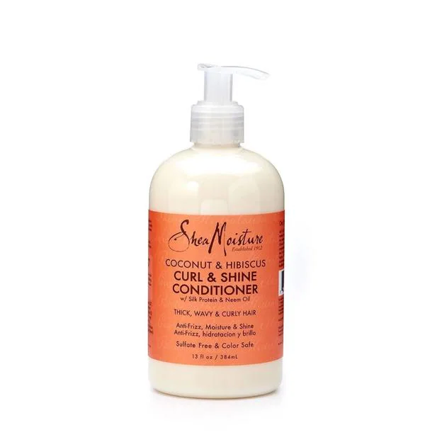 SheaMoisture Coconut & Hibiscus Curl & Shine Conditioner..