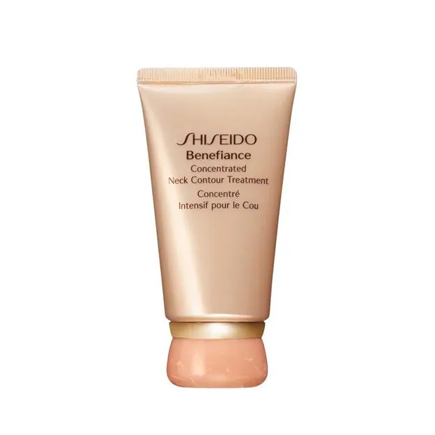 Crema para cuello y escote Benefiance Concentrated Neck Contour de Shiseido.