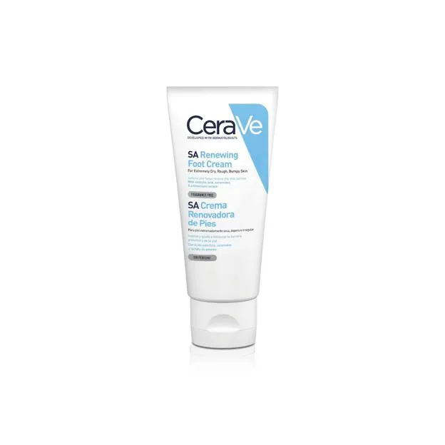 SA Renewing Foot Cream de CeraVe. Precio: 8,99 euros