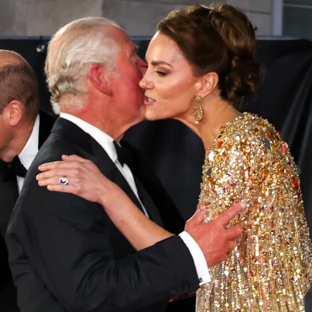 Carlos III de Inglaterra y Kate Middleton en una imagen reciente. 