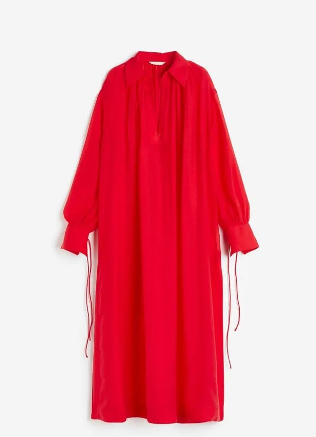 Vestido caftán de H&M, 59,99 euros.