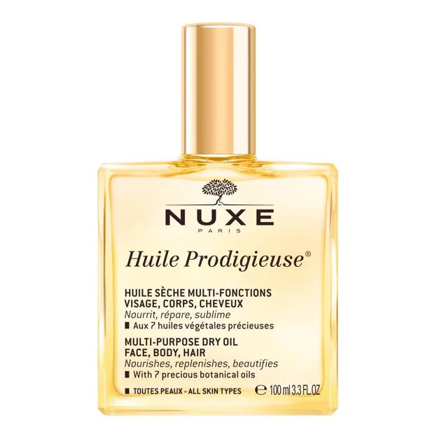 Aceite en seco Huile Prodigieuse de Nuxe.