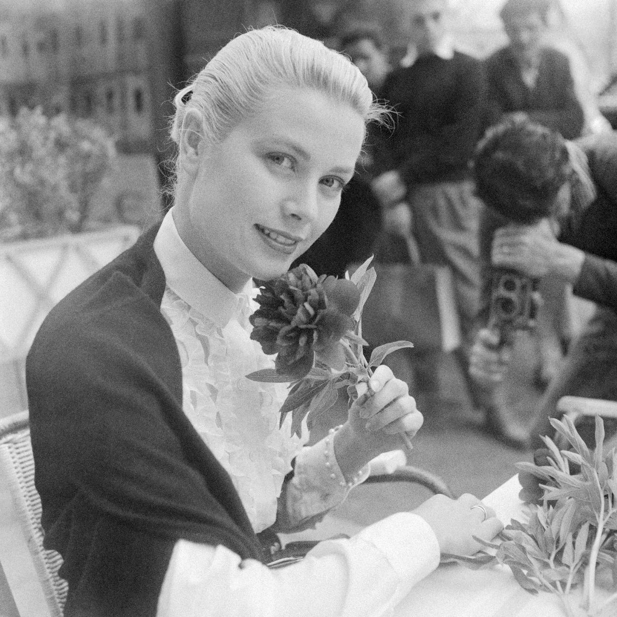 Grace Kelly, en el Festival de Cannes de 1955. /Getty