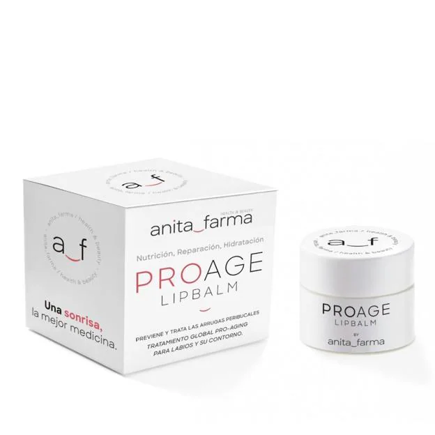 Proage Lip Balm de Anita Farma. Precio: 16,95 euros