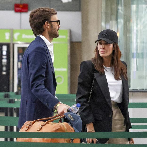 Vicky Martín Berrocal y Enrique Solís en una imagen juntos. 