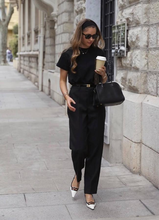 Looks minimalistas con basicos que copiaras a las mujeres clasicas en verano Mujer Hoy