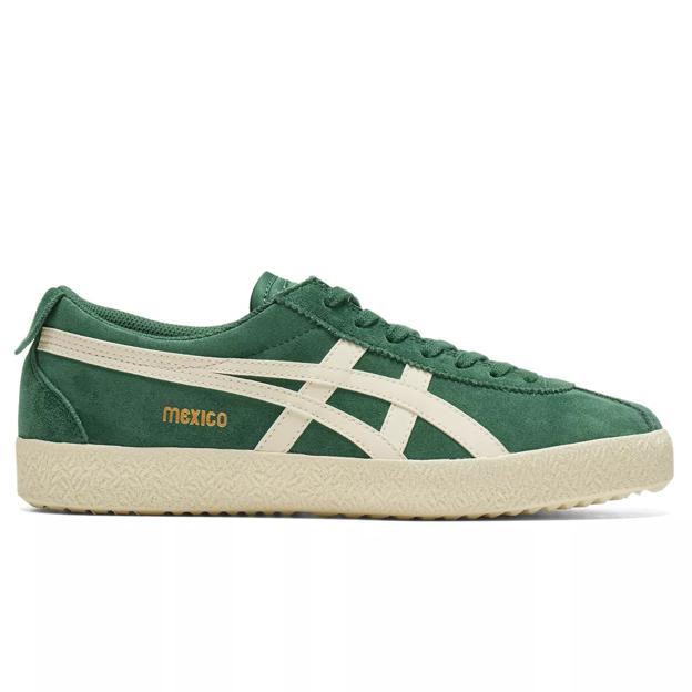 Zapatillas en color verde Onitsuka Tiger.